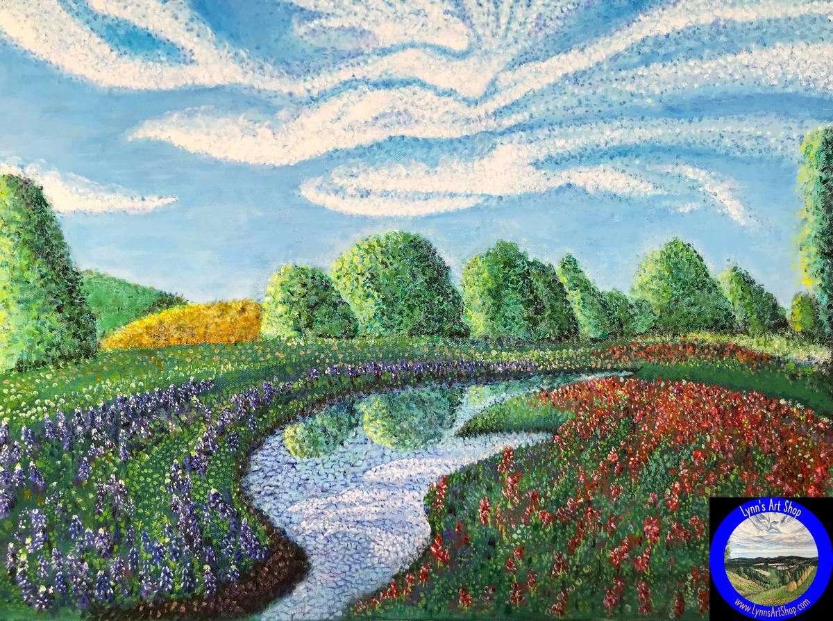 Bluebonnets and Wildflowers