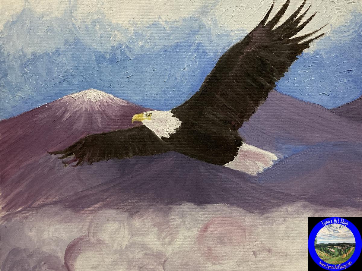 Eagle Soaring High
