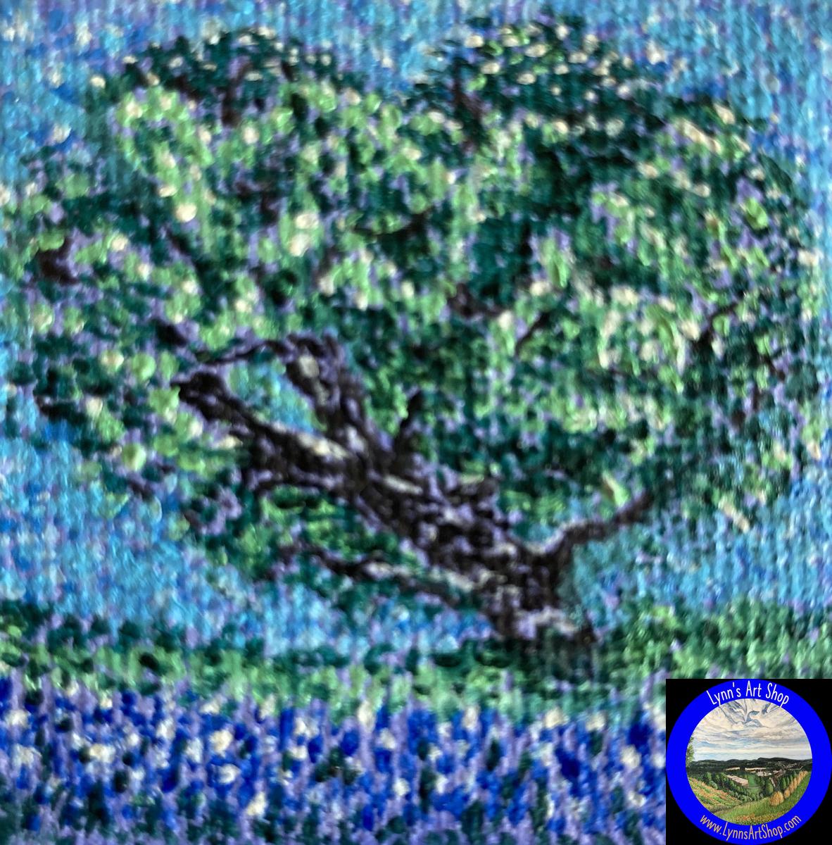 Oak and Bluebonnets