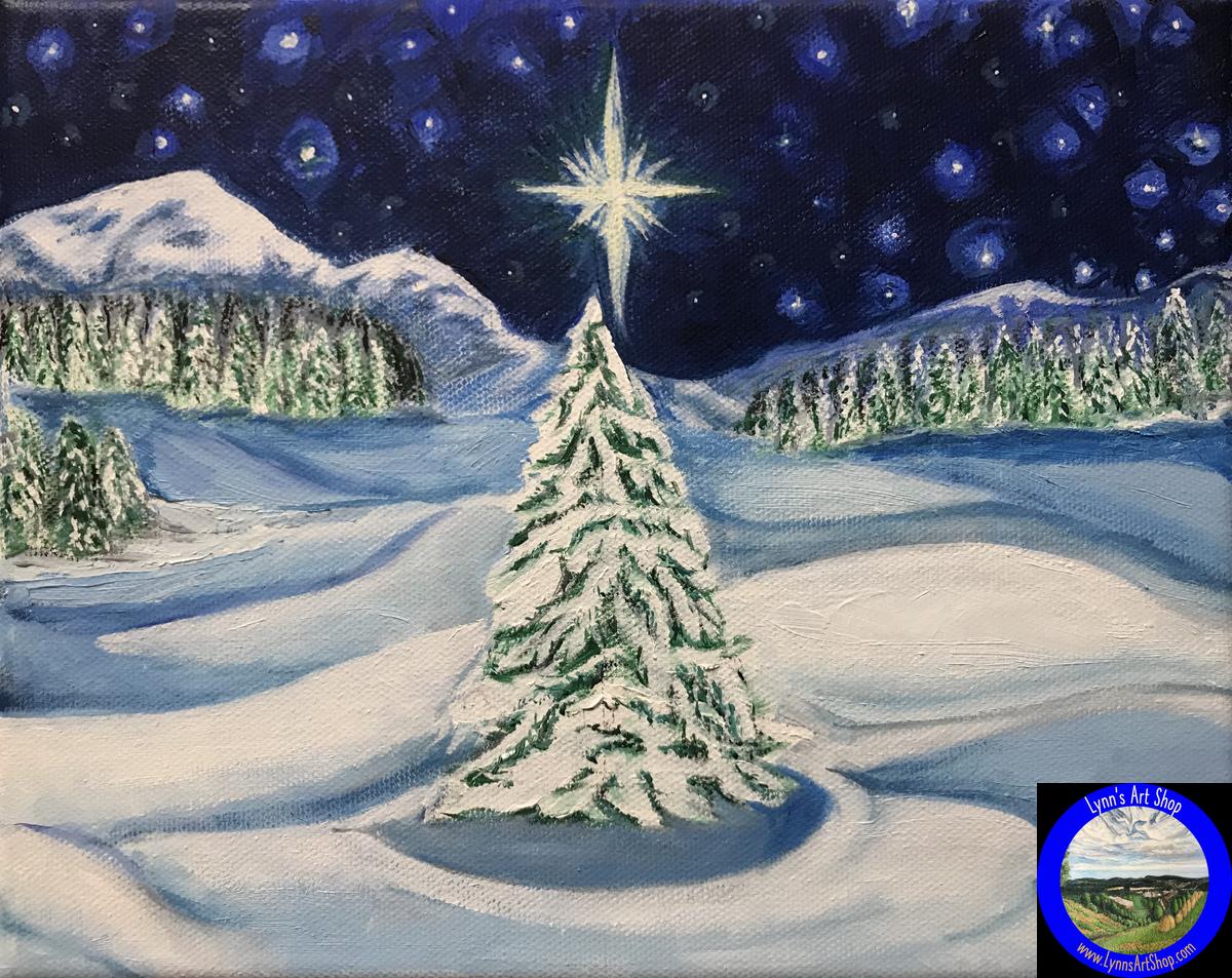 Snow and Pines